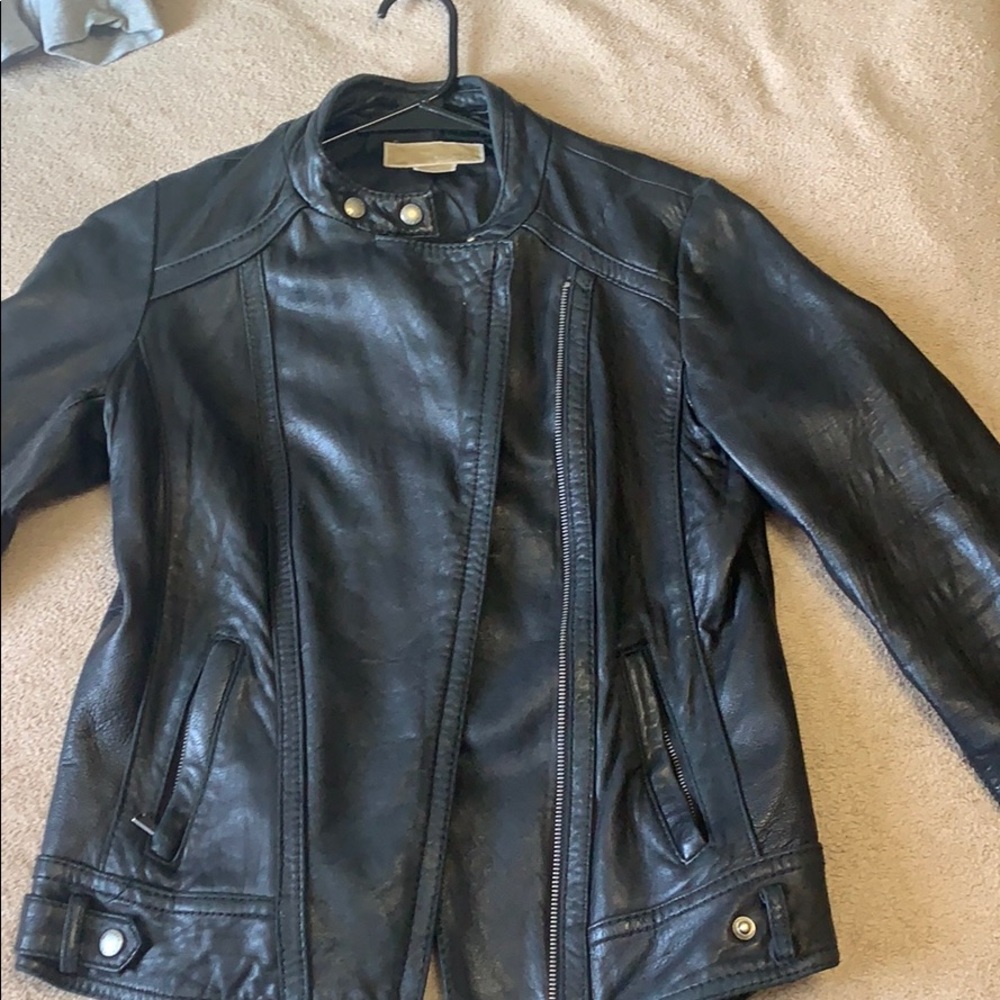 Michael Kors leather jacket